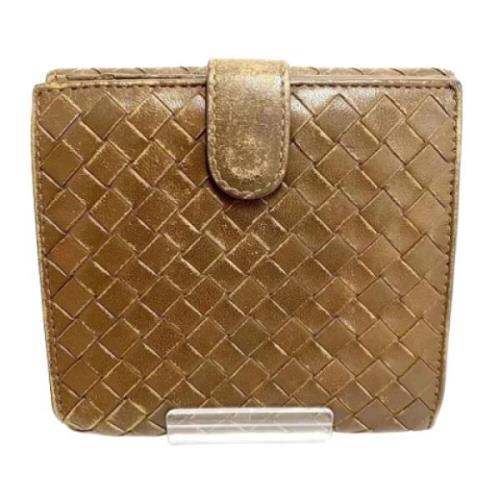 Pre-owned Fabric wallets Bottega Veneta Vintage , Brown , Dames