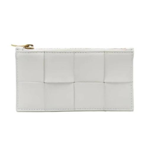 Pre-owned Leather home-office Bottega Veneta Vintage , White , Dames