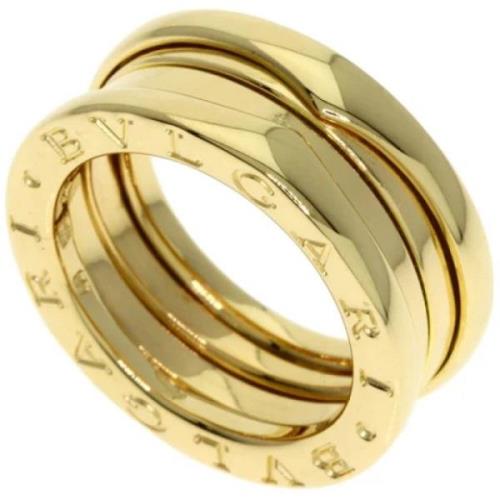 Pre-owned Rose Gold rings Bvlgari Vintage , Yellow , Dames