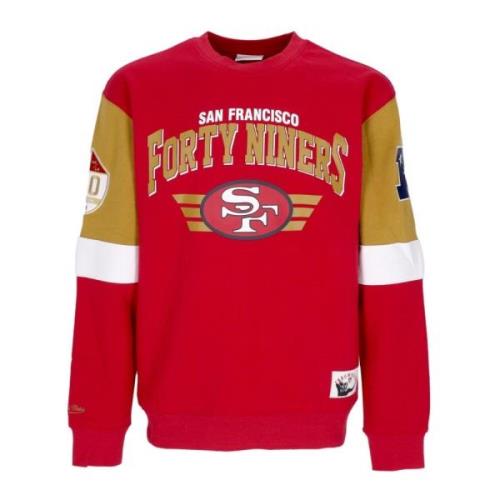 NFL Teamkleuren Crewneck Sweater Mitchell & Ness , Multicolor , Heren