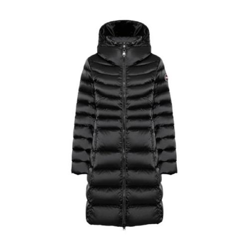 Zwarte Winterjas met Slim Fit Colmar , Black , Dames