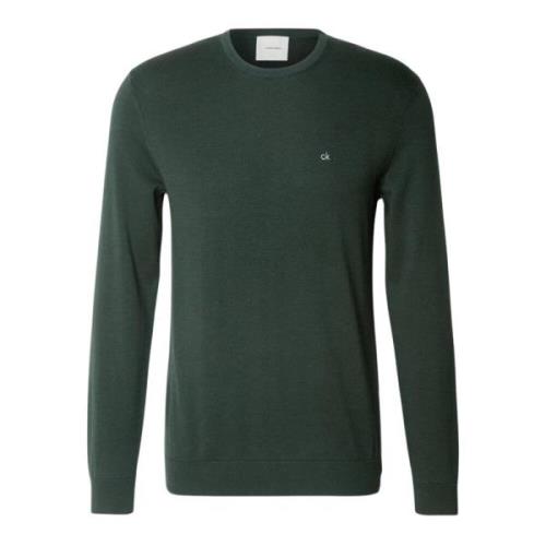 Groene Trui Moderne Stijl Calvin Klein , Green , Heren