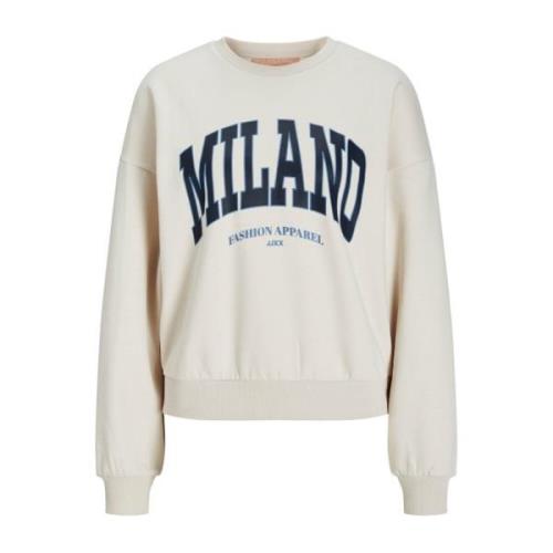 Merle RLX Crewneck Sweater Beige Jack & Jones , Beige , Dames