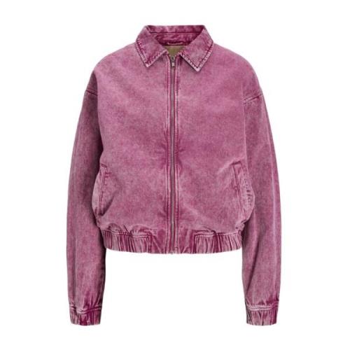 Ziggy Gewassen Jack in Fuchsia Rood Jack & Jones , Purple , Dames