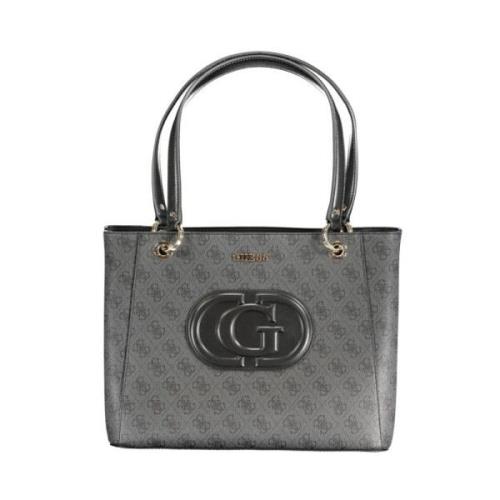 Grijze Polyethyleen Handtas Guess , Gray , Dames