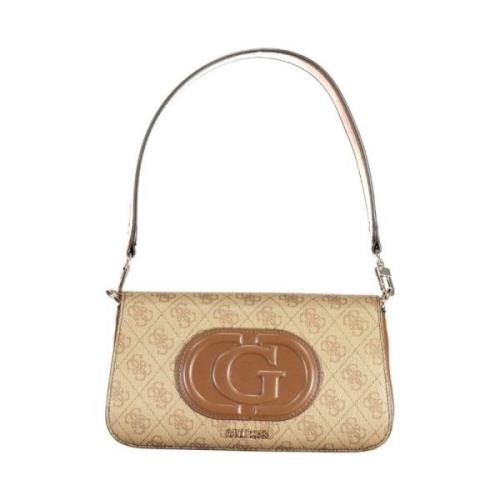 Beige Polyethyleen Handtas Guess , Beige , Dames