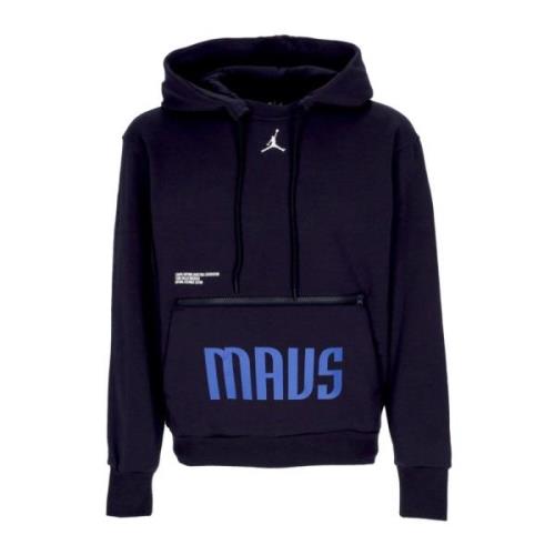 NBA Courtside Statement Edition Fleece Hoodie Jordan , Blue , Heren