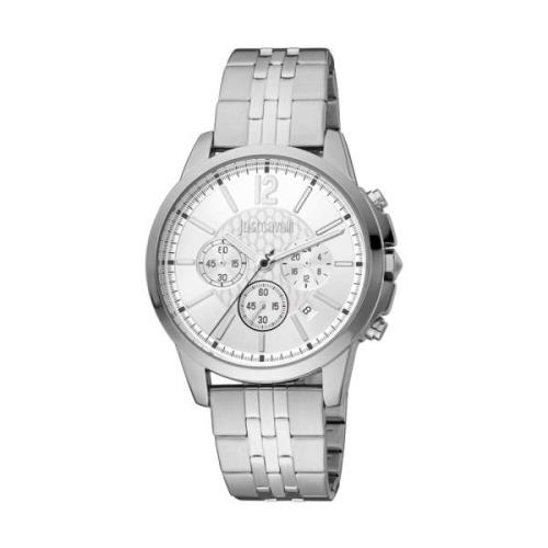 Zilveren Herenmode Horloge Just Cavalli , Gray , Heren