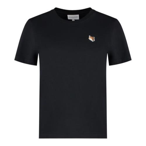 T-Shirts Maison Kitsuné , Black , Dames