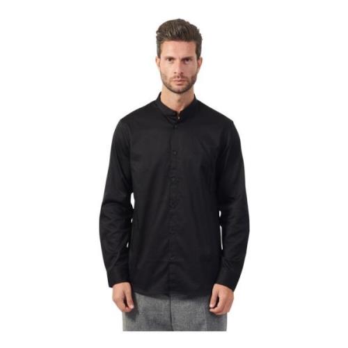 Zwarte overhemd met lange mouwen Armani Exchange , Black , Heren