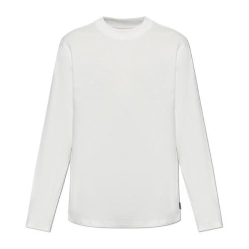 Lange mouwen T-shirt Nero AllSaints , White , Heren