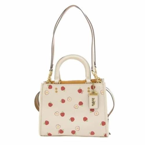 Pre-owned Canvas handbags Coach Pre-owned , Red , Dames