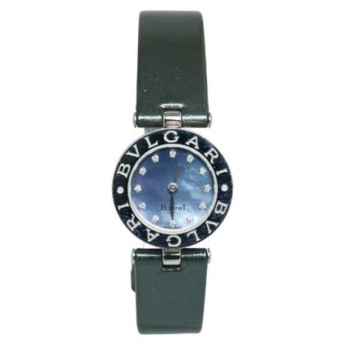 Pre-owned Metal watches Bvlgari Vintage , Blue , Dames