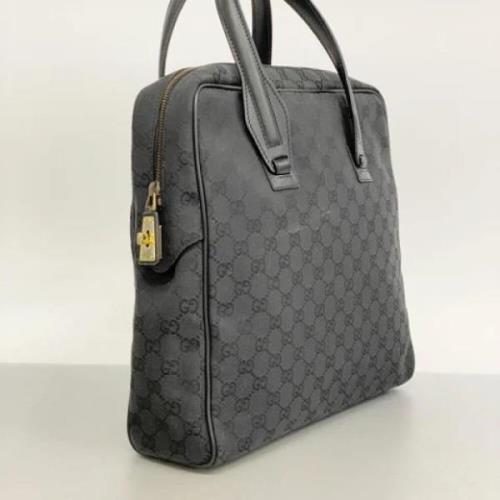 Pre-owned Canvas gucci-bags Gucci Vintage , Black , Dames