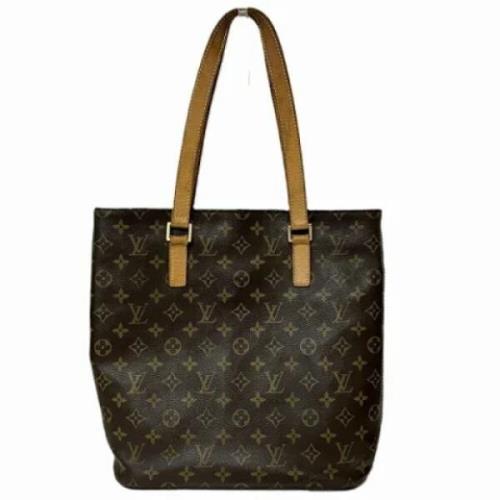 Pre-owned Canvas totes Louis Vuitton Vintage , Brown , Dames