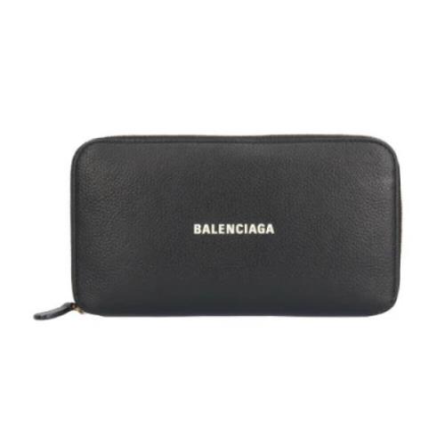 Pre-owned Fabric wallets Balenciaga Vintage , Black , Dames