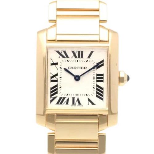 Pre-owned Yellow Gold watches Cartier Vintage , Yellow , Dames