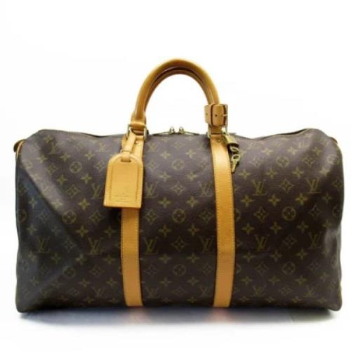 Pre-owned Fabric louis-vuitton-bags Louis Vuitton Vintage , Brown , Da...