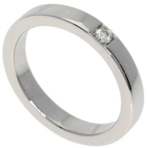 Pre-owned Platinum rings Bvlgari Vintage , Gray , Dames