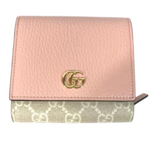 Pre-owned Fabric wallets Gucci Vintage , Pink , Dames