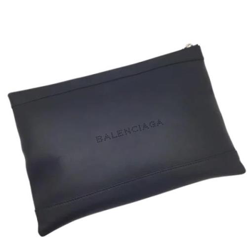 Pre-owned Leather balenciaga-bags Balenciaga Vintage , Black , Dames