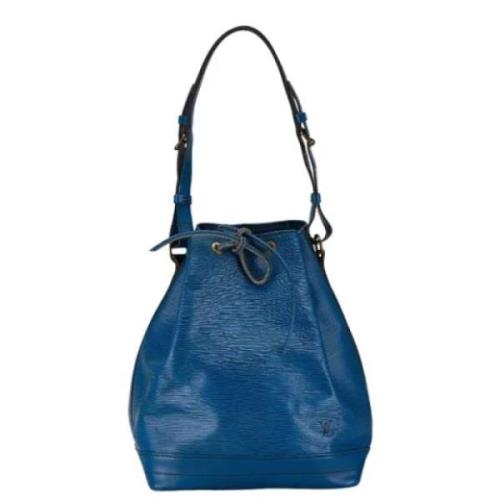 Pre-owned Leather louis-vuitton-bags Louis Vuitton Vintage , Blue , Da...