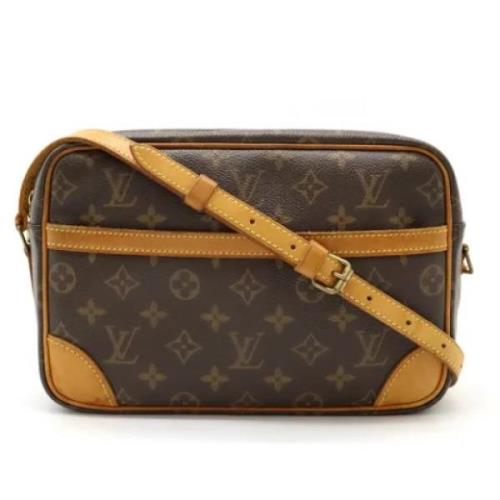 Pre-owned Canvas louis-vuitton-bags Louis Vuitton Vintage , Brown , Da...