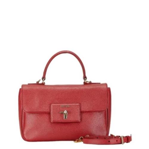 Pre-owned Leather prada-bags Prada Vintage , Red , Dames