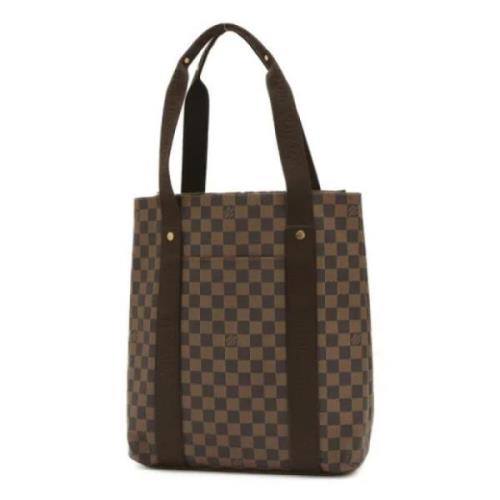 Pre-owned Fabric louis-vuitton-bags Louis Vuitton Vintage , Brown , Da...