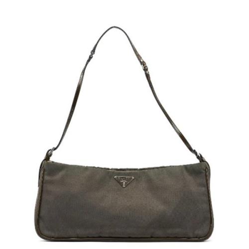 Pre-owned Nylon prada-bags Prada Vintage , Brown , Dames