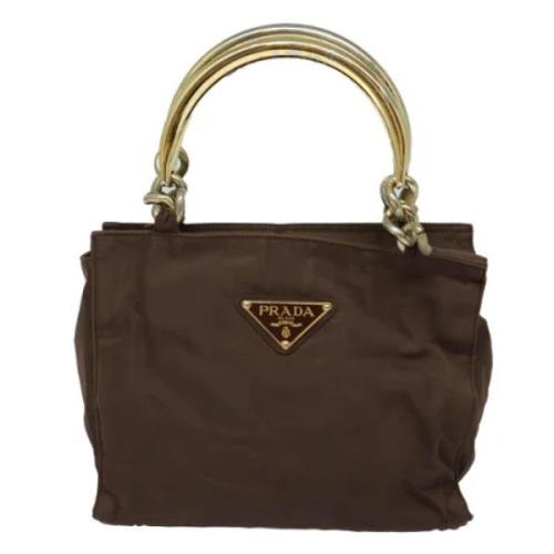 Pre-owned Fabric prada-bags Prada Vintage , Brown , Dames