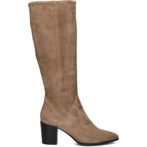 Taupe Suède Hoge Laarzen AR 70 Lina Locchi , Beige , Dames