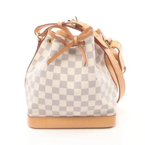 Pre-owned Leather louis-vuitton-bags Louis Vuitton Vintage , White , D...