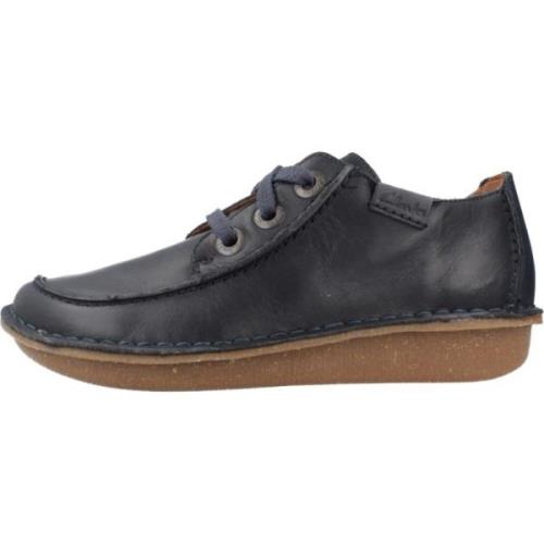 Stijlvolle Veterschoenen Funny Dream Clarks , Blue , Dames