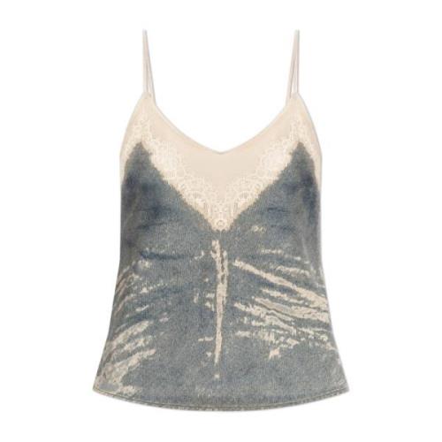 Top De-Tre-Fsf Diesel , Gray , Dames