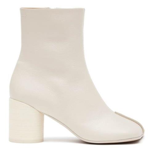 Stijlvolle Enkellaars voor Vrouwen MM6 Maison Margiela , White , Dames