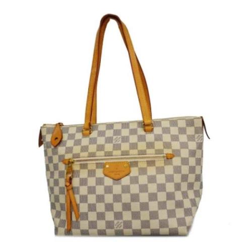 Pre-owned Fabric totes Louis Vuitton Vintage , White , Dames