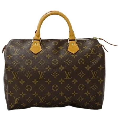 Pre-owned Canvas louis-vuitton-bags Louis Vuitton Vintage , Brown , Da...