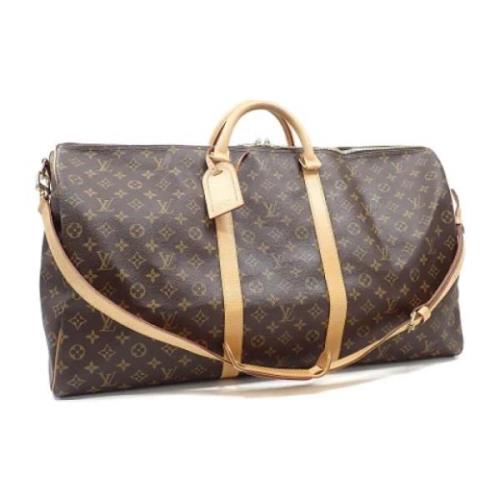 Pre-owned Fabric louis-vuitton-bags Louis Vuitton Vintage , Brown , Da...