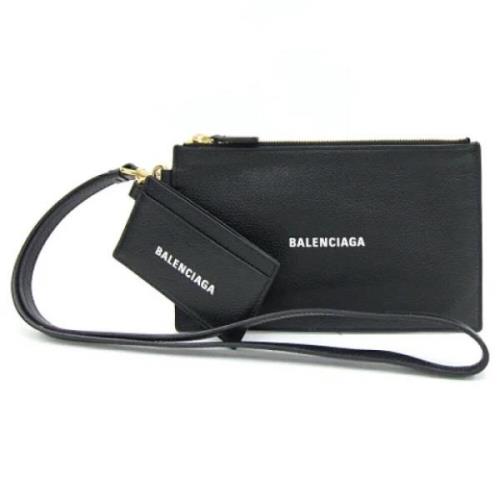 Pre-owned Leather balenciaga-bags Balenciaga Vintage , Black , Dames