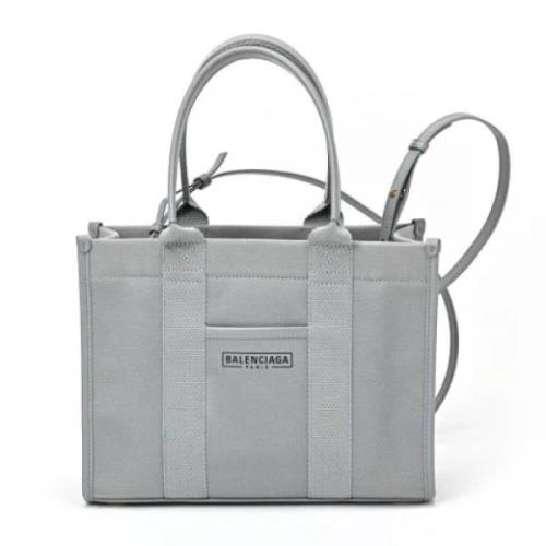 Pre-owned Canvas totes Balenciaga Vintage , Gray , Dames