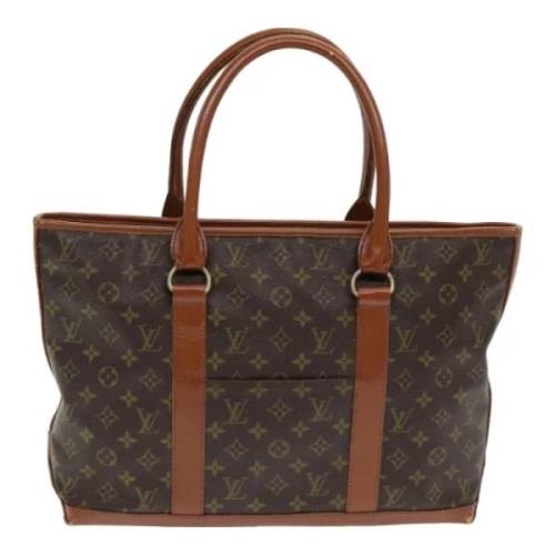 Pre-owned Canvas louis-vuitton-bags Louis Vuitton Vintage , Brown , Da...