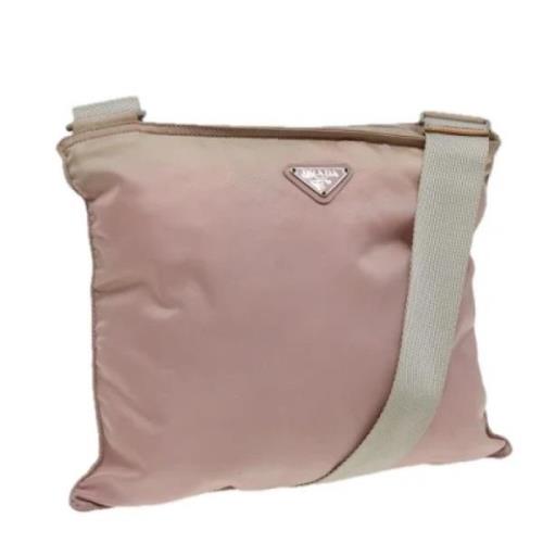 Pre-owned Nylon prada-bags Prada Vintage , Pink , Dames