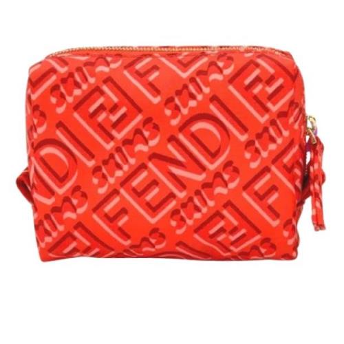 Pre-owned Nylon fendi-bags Fendi Vintage , Red , Dames