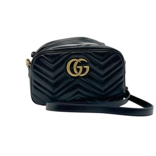 Pre-owned Leather gucci-bags Gucci Vintage , Black , Dames