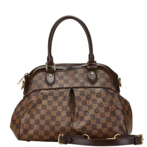 Pre-owned Canvas louis-vuitton-bags Louis Vuitton Vintage , Brown , Da...