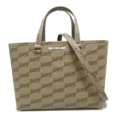 Pre-owned Canvas balenciaga-bags Balenciaga Vintage , Beige , Dames