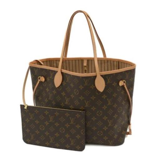 Pre-owned Canvas louis-vuitton-bags Louis Vuitton Vintage , Brown , Da...