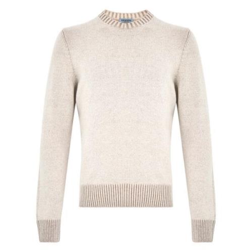 Beige Sweater Collectie Vengera , Beige , Heren