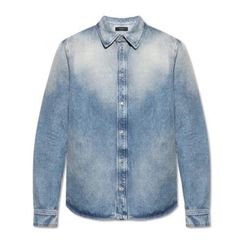 Denim overhemd Amiri , Blue , Heren